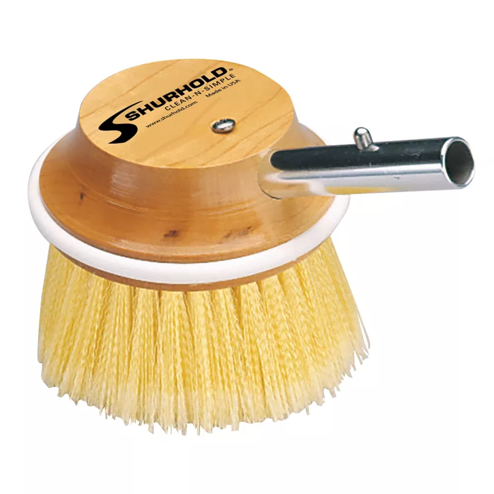 Shurhold 5″ Round Polystyrene Soft Brush f/ Windows, Hulls, & Wheels [50]