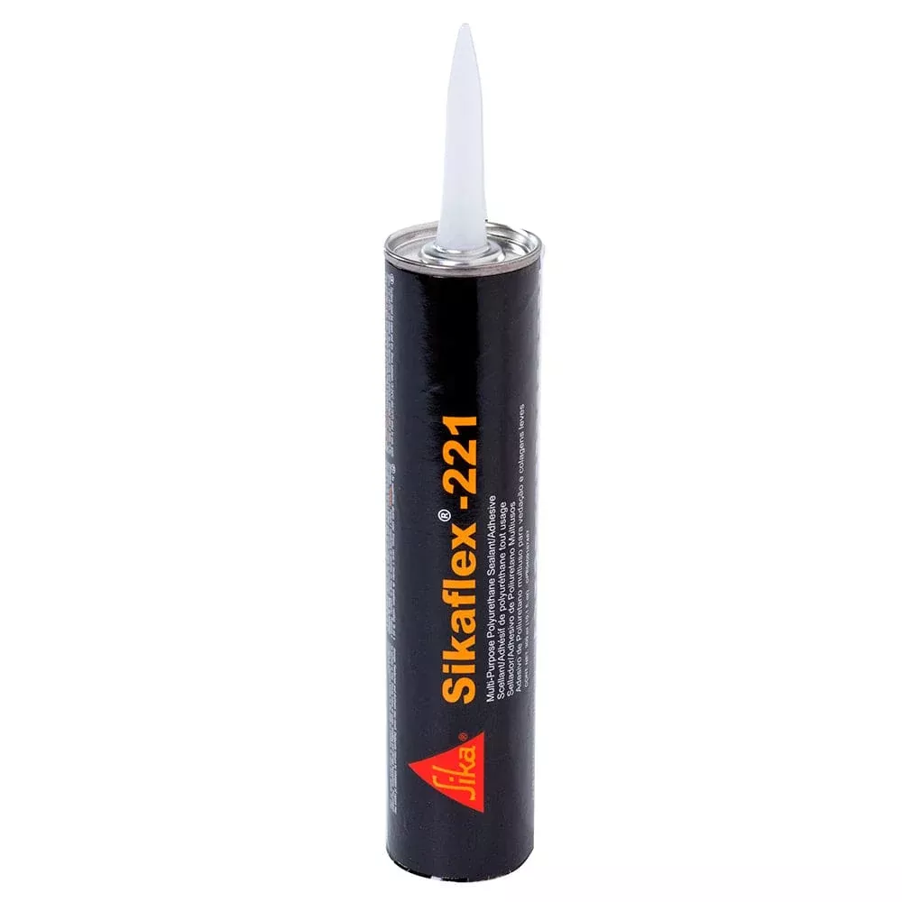 Sika Sikaflex 221 Multi-Purpose Polyurethane Sealant/Adhesive – 10.3oz(300ml) Cartridge – Black