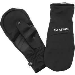 Simms Freestone Foldover Mitt - Black - L