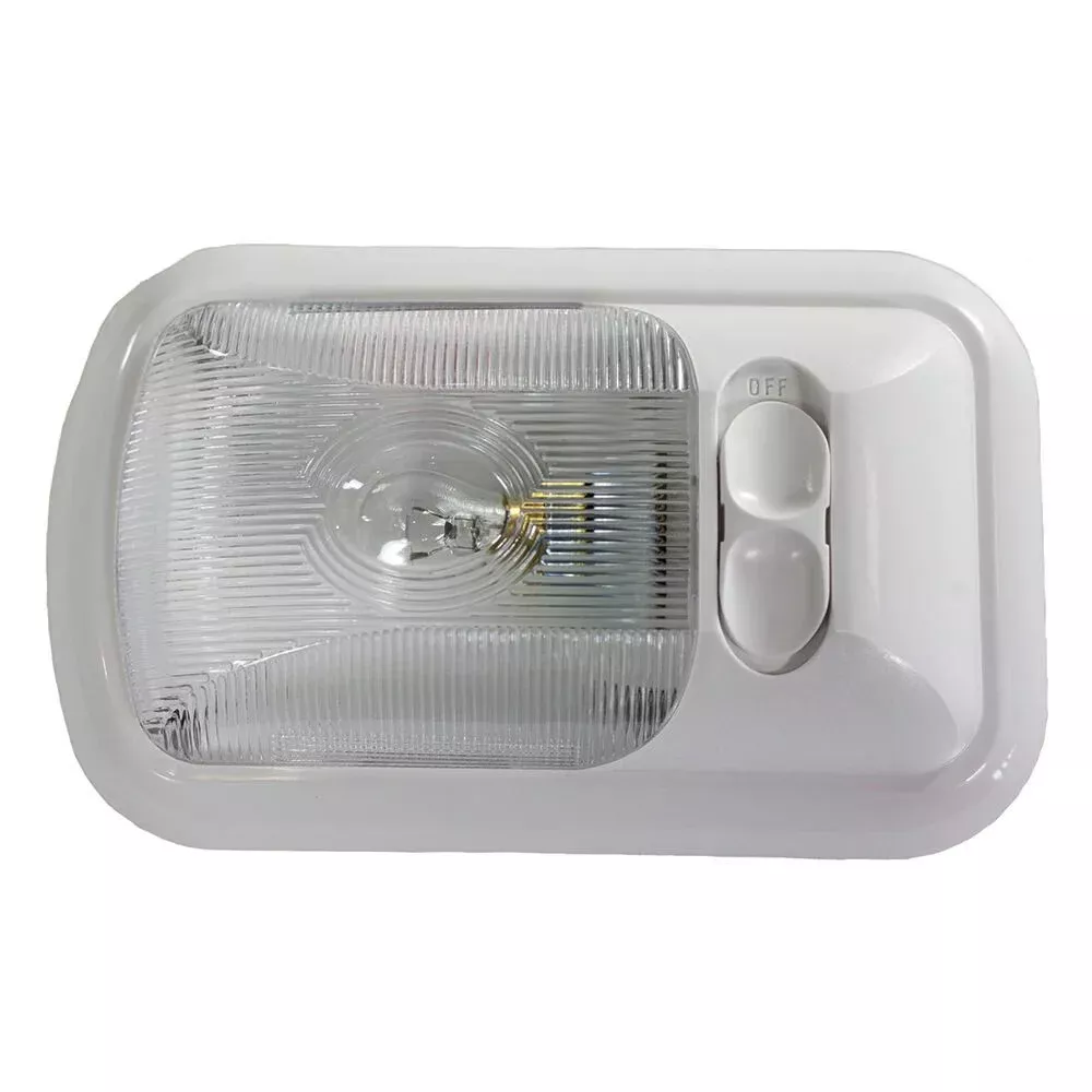 Single Incandescent Euro Light with Optic Lens