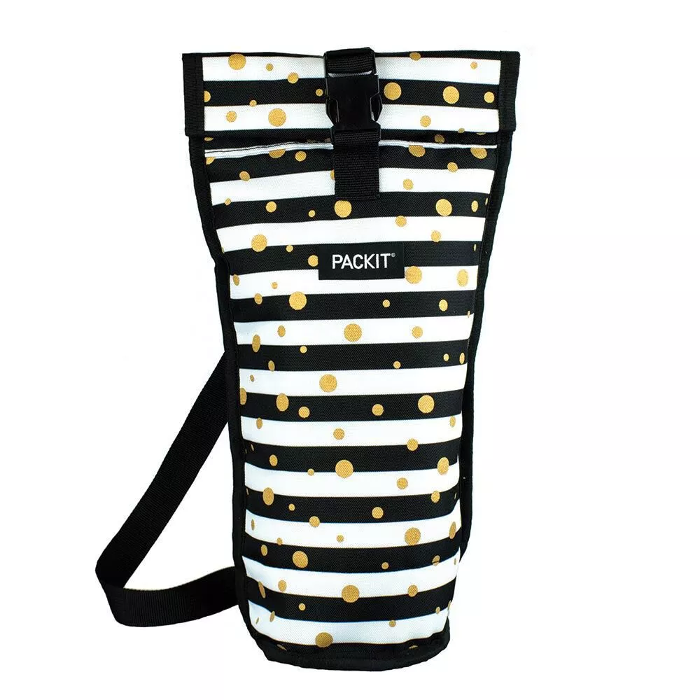 Single Wine Bag, Dots