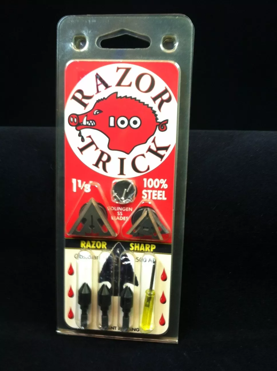 Slick Trick Razor Trick Broadheads 3 Pk.