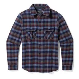 Smartwool Men's Anchor Line Shirt Jacket - Eggplant Plaid - L