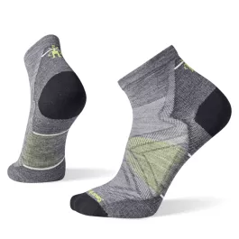 Smartwool Men's Run Zero Cushion Ankle Socks - Medium Gray - XL