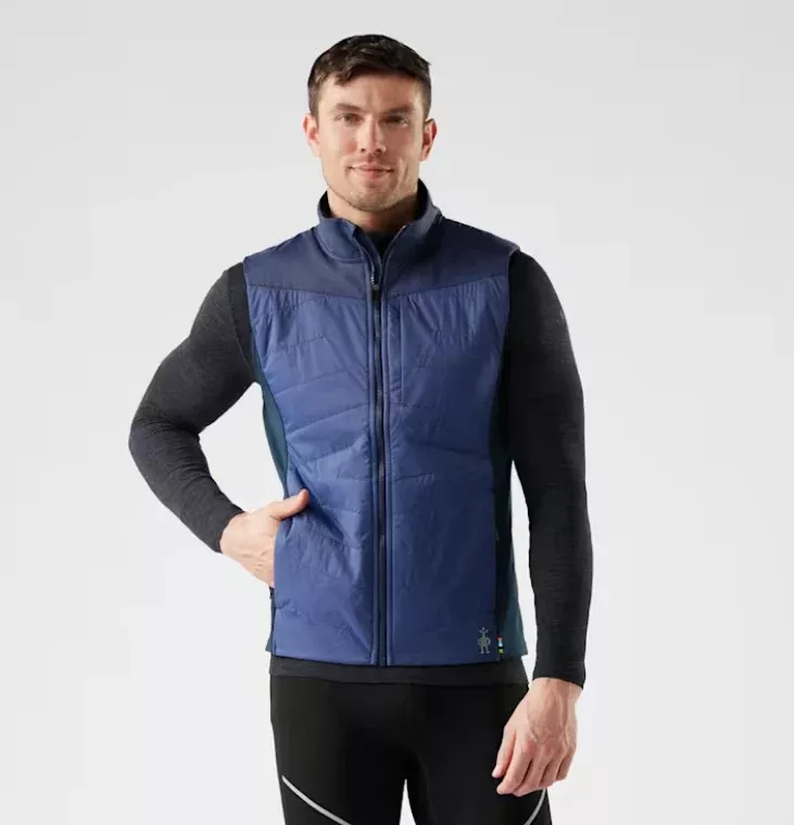 Smartwool Men’s Smartloft™ Vest – Recycled Wool Insulation for Cold Weather Adventures