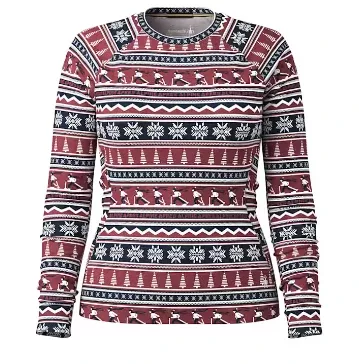 Smartwool Women’s Classic Thermal Merino Base Layer Crew – 100% Merino Wool