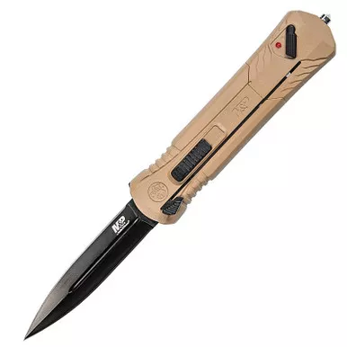 Smith & Wesson 3.5" Black Double Edge Stainless Blade 1084315