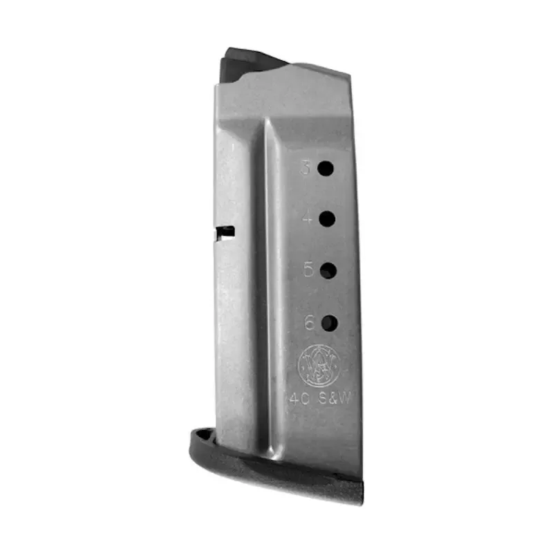 Smith & Wesson M&P Shield Magazine 40 S&W 6 Round Stainless