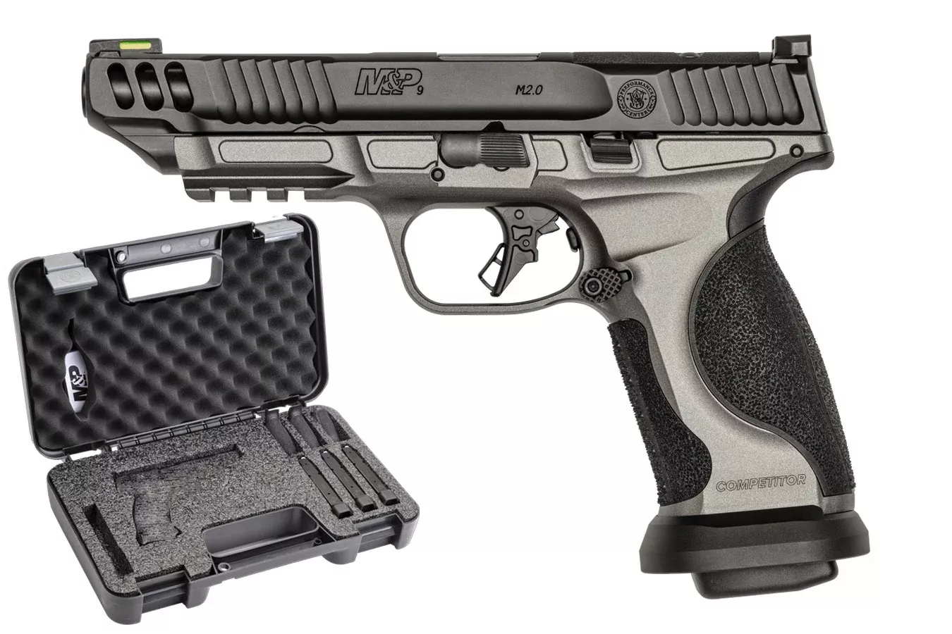 Smith & Wesson M&P9 M2.0 Metal Performance Center Competitor 9mm Optic Ready Striker-Fired Pistol