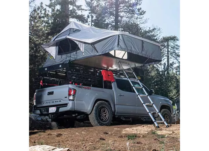Smittybilt Gen2 Overlander Tent XL with Rainfly, Grey, Sleeps 3-4• 2683