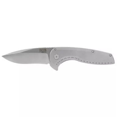 SOG Aegis FLK 2.0 Drop Point Silver Knife