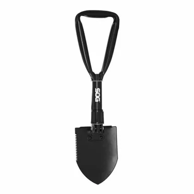 SOG F08-N Entrenching Tool Folding Shovel, Black