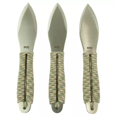 SOG Fling Throwing Knives 3-Pack with Sheath