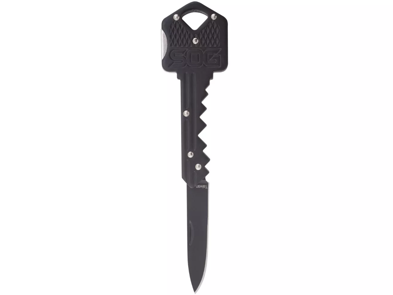 SOG Key Knife Black Clam Pack, Ambidextrous