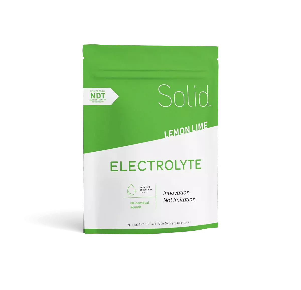 Solid Hydration Electrolyte Tablets Lemon-Lime Flavor - 1 Case - 2,400 Tablets
