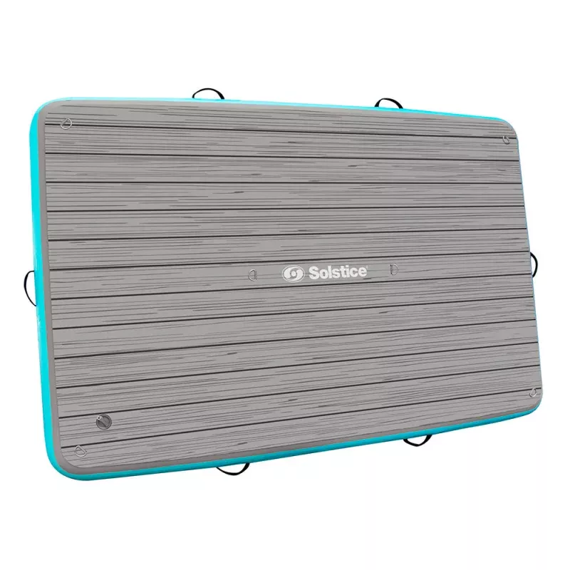 Solstice Watersports 8 x 5 Luxe Dock w/Traction PadLadder