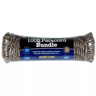 Sona Enterprises Desert Camouflage 550 Paracord 100'