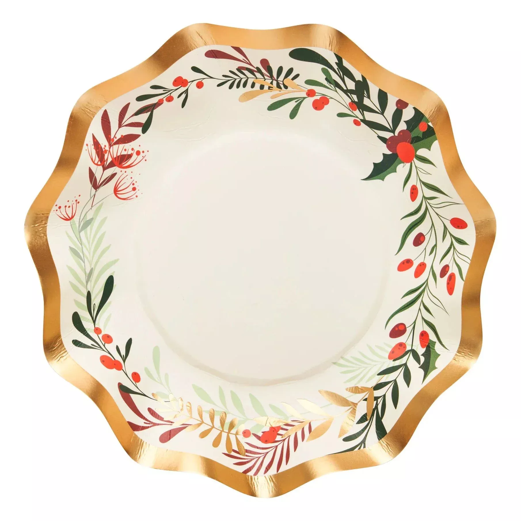 Sophistiplate Christmas Forest Wavy Appetizer Bowls