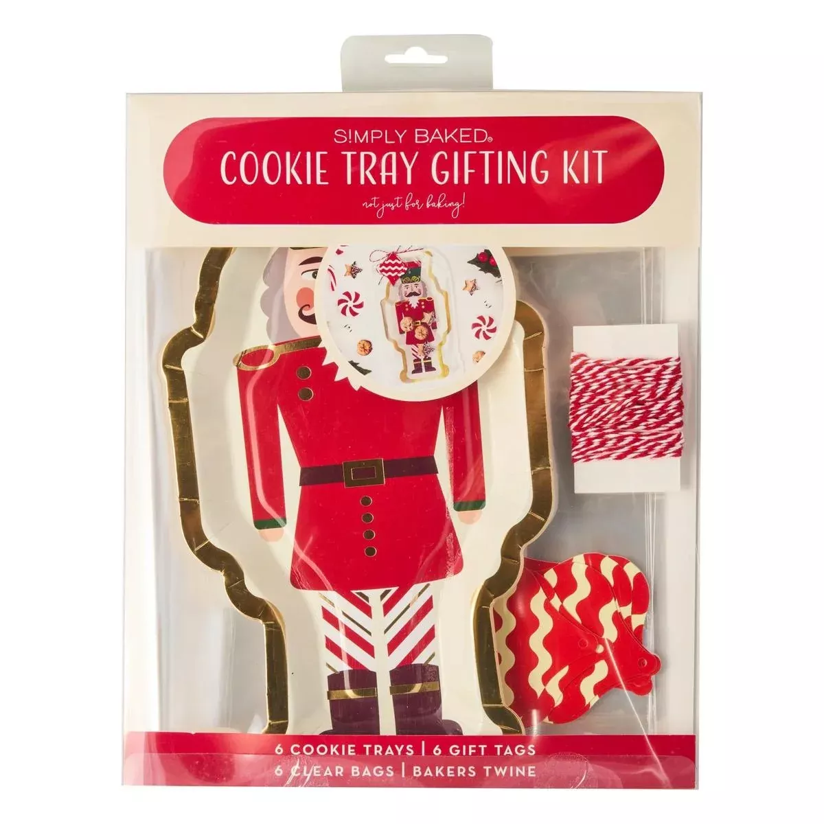 Sophistiplate Cookie Tray Gifting Kit - Nutcracker