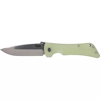 Southern Grind Bad Monkey Folding Knife 4 In. Drop Point W/jade