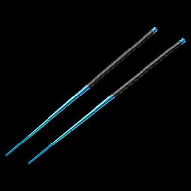 Spartan Chopsticks Blue Titanium