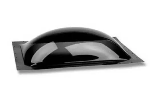 Specialty Recreation Rectangle RV Skylight 18" x 30" - Smoke Black• SL1830S