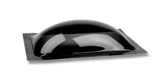 Specialty Recreation Rectangle RV Skylight 22" x 30" - Smoke Black• SL2230S