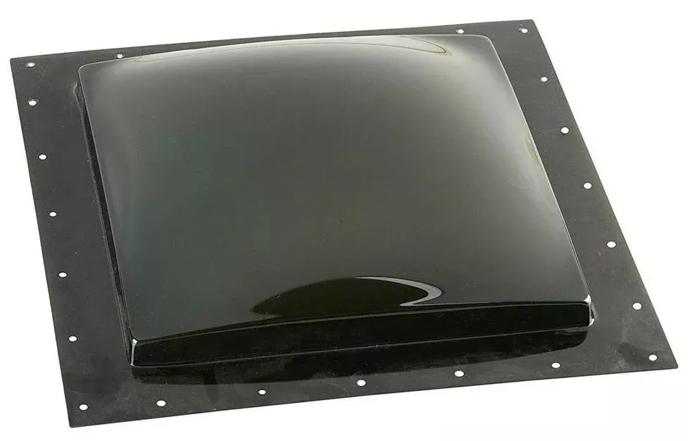 Specialty Recreation Square RV Skylight 22" x 22" - Smoke Black• SL2222S