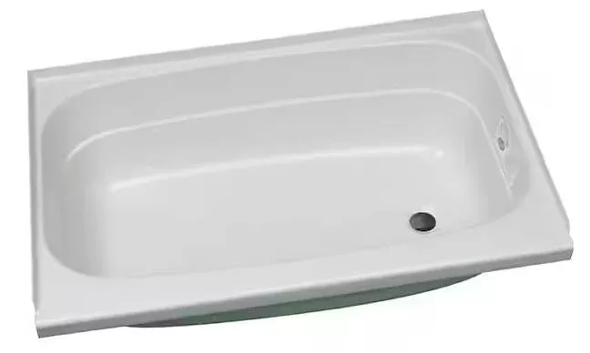 Specialty Recreation White Plastic Rectangular Bath Tub with Right Hand Drain, 32″L x 24″W• BT2432WR