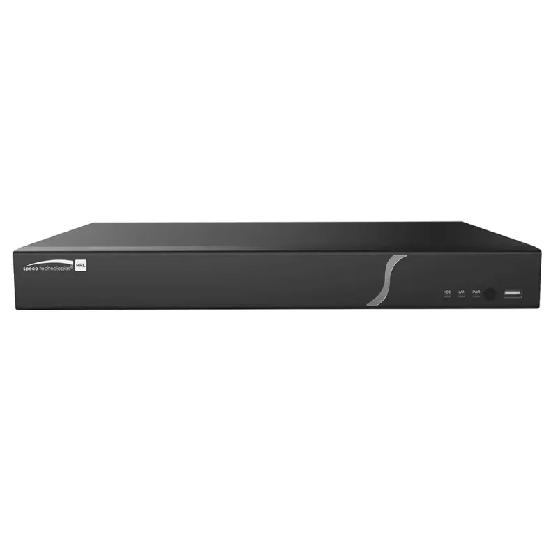 Speco 6 Channel Hybrid Recorder 4 Hybrid (TVI or IP) +2IP, 2TB (For IPAnalog)