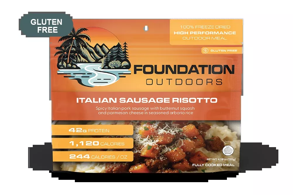 Spicy Italian Pork Sausage Risotto Meal