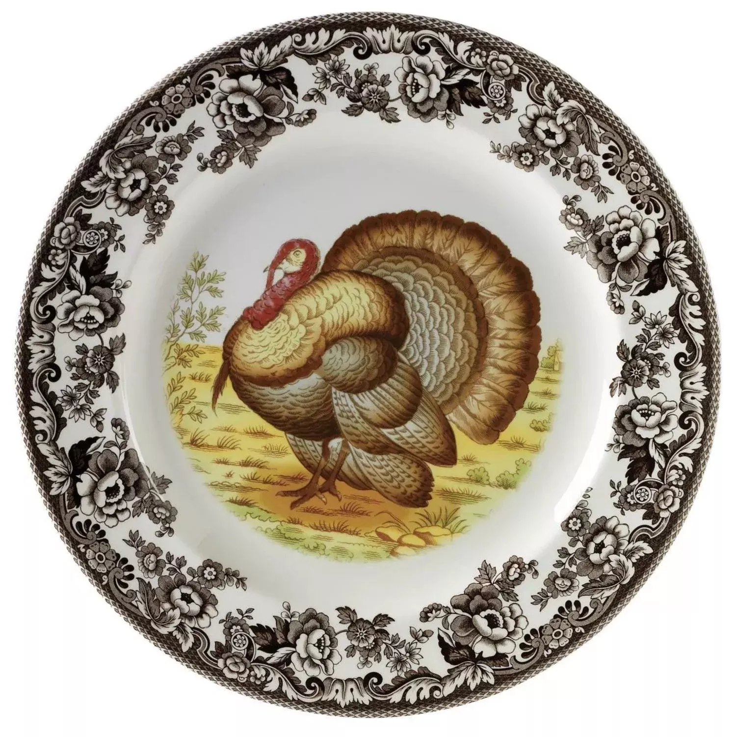 Spode Turkey Salad Plate