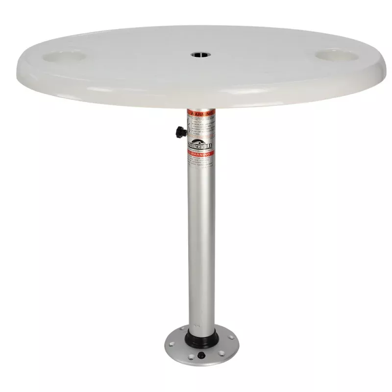 Springfield White Oval Table Package – 18 x 30 Threadlock