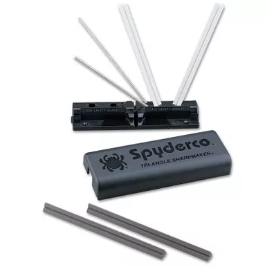 Spyderco 204MF Tri-Angle Sharpmaker w/ DVD, Complete Knife Sharpening System