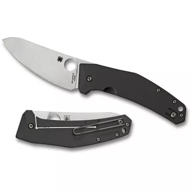 Spyderco C211TIP SpydieChef Folding Knife 3.32" LC200N Plain Edge Blade, Titanium Handle