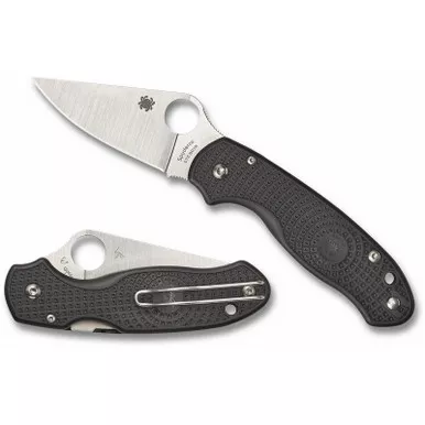 Spyderco C223PBK Para 3 Lightweight Folding Knife 2.92" CTS-BD1N Plain Edge Blade, Black FRN Handle