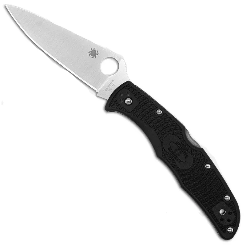 Spyderco Endura 4 Lightweight Flat Ground Backlock Folding Knife