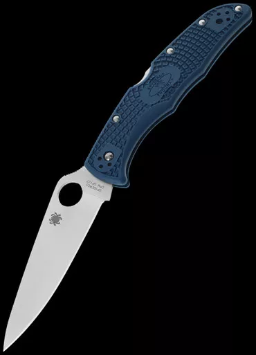 Spyderco Endura 4 SPY27 Cobalt Blue Folding Knife
