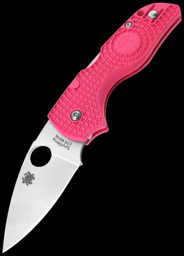 Spyderco Lil' Native Lightweight Pink Folding Knife