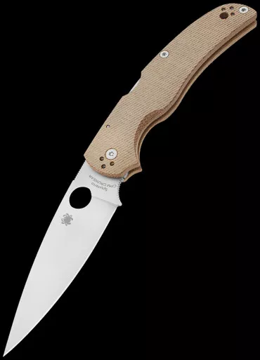 Spyderco Native Chief Cru-Wear Canvas Micarta Folding Knife