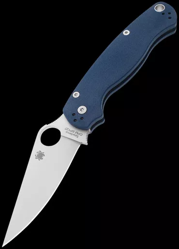 Spyderco Para Military 2 Cobalt Blue Folding Knife