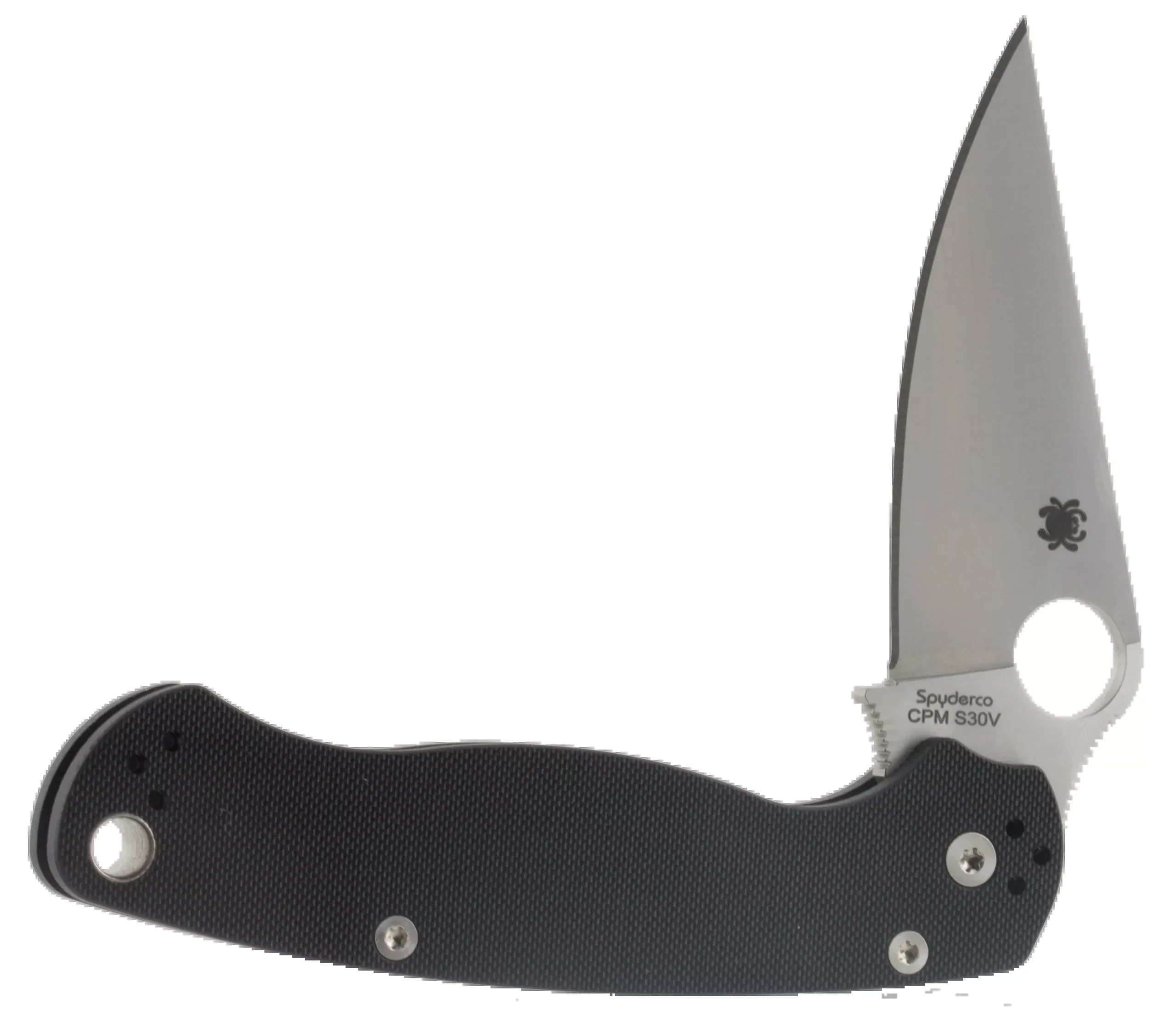 Spyderco Para Military 2 Folding Knife, CPM S45VN Blade, G-10 Handle, Compression Lock – C81GP2