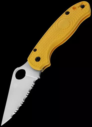 Spyderco Para Military 3 Lightweight Salt SpyderEdge Folding Knife