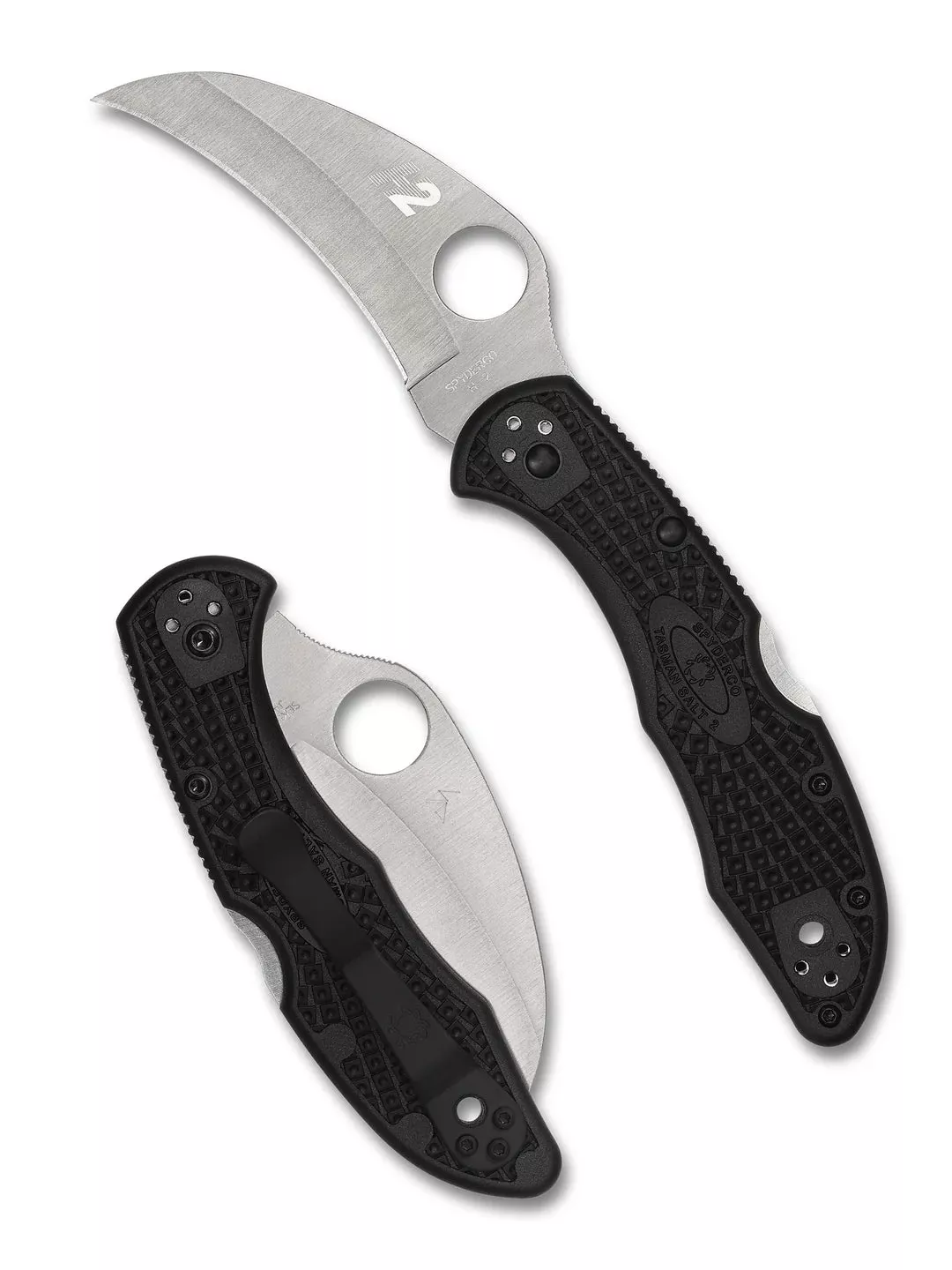 Spyderco Tasman Salt 2 H-2 Back Lock Folding Knife