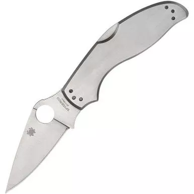 Spyderco UpTern Stainless Lockback Knife