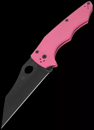 Spyderco Yojumbo Pink G10 Folding Knife