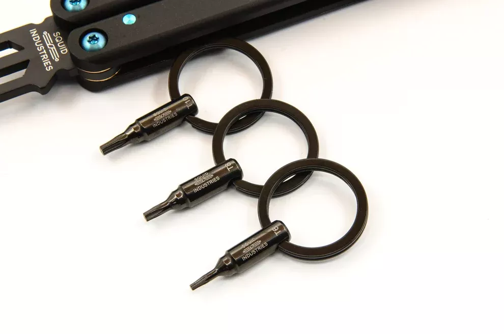 Squid Industries Torx Driver Set Keychain