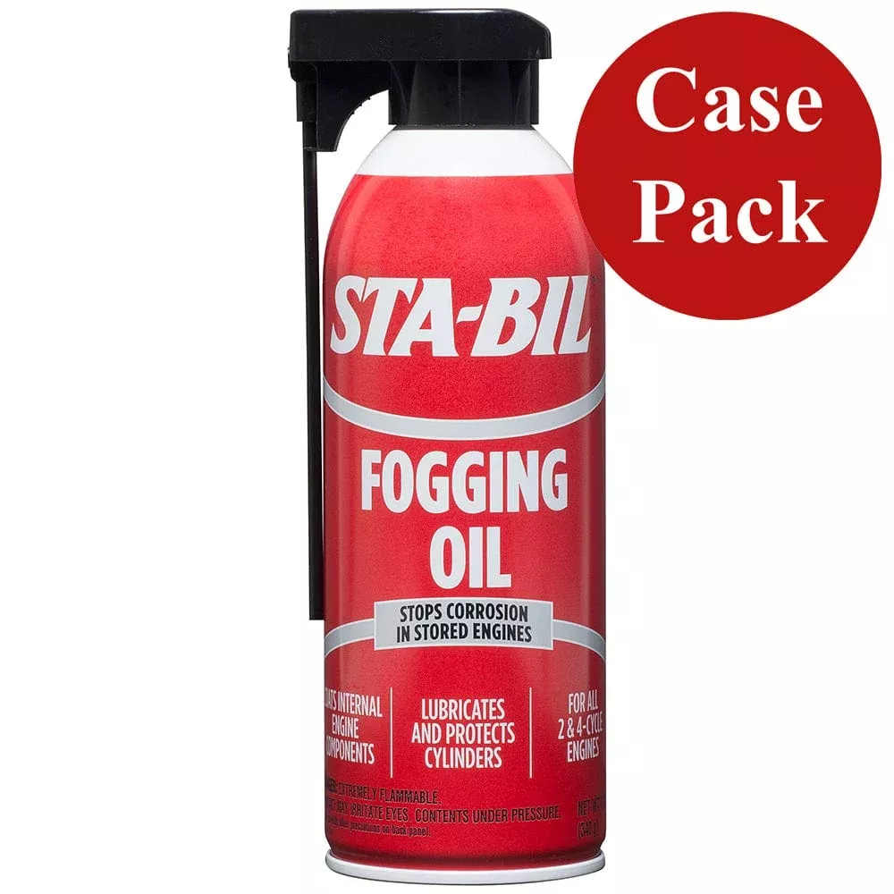 STA-BIL Fogging Oil – 12oz *Case of 6*
