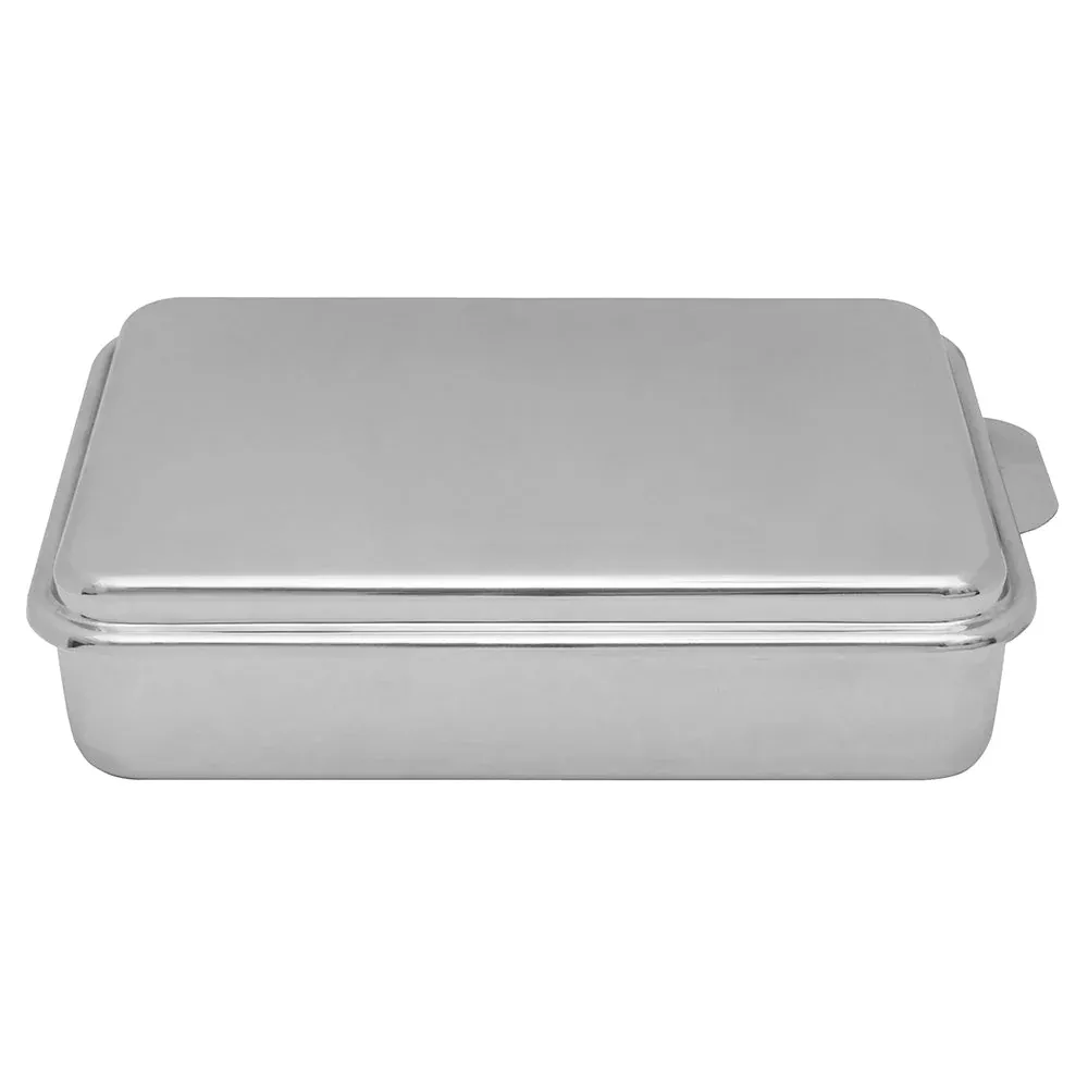 Stainless Steel Covered Cake Pan