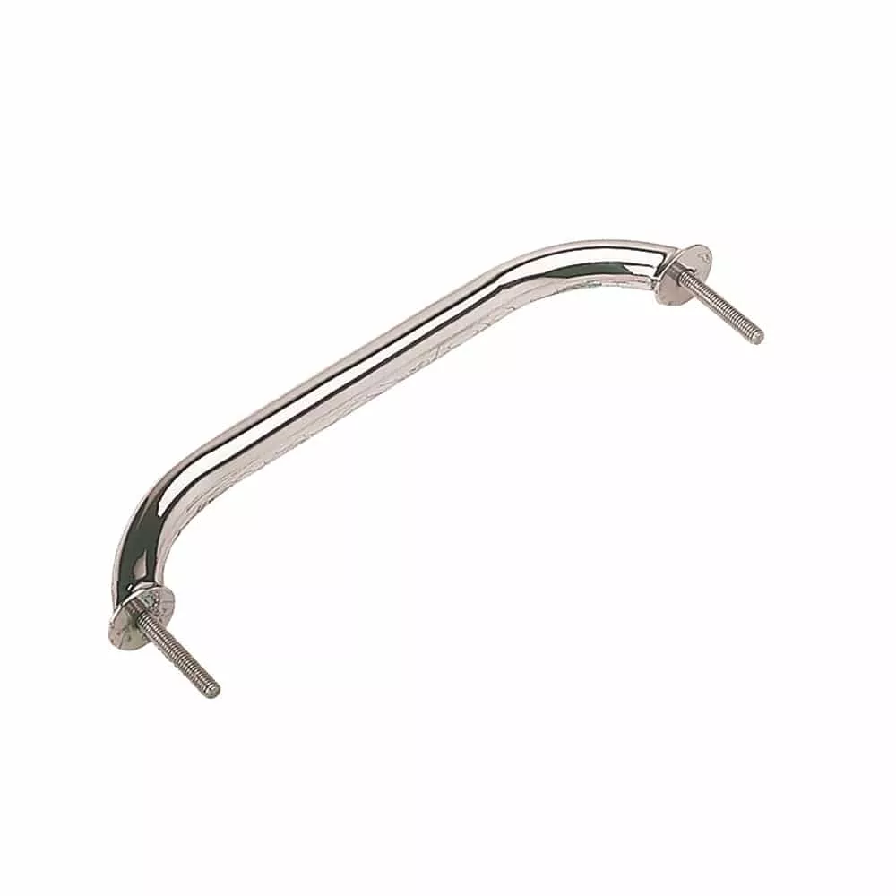 Stainless Steel Stud Mount Flanged Hand Rail w/Mounting Flange – 18″